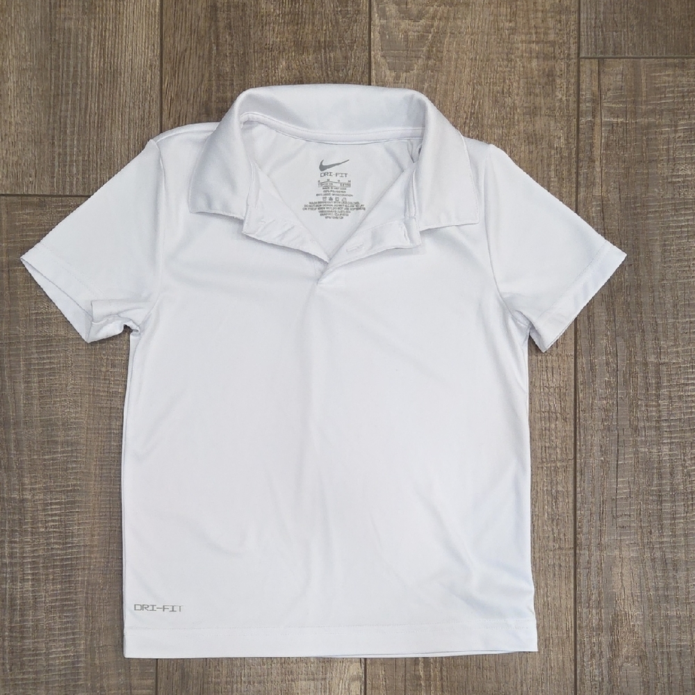 Nike Kids Classic White Polo